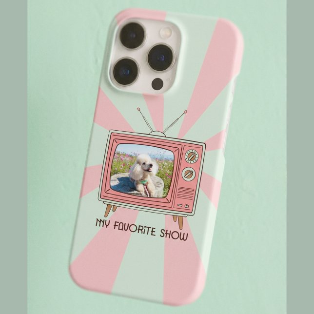 Custom Photo Poodle - My Favorite Show iPhone Case (Creator Uploaded)