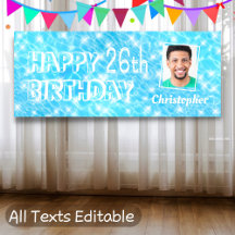 Custom photo Pool birthday party pool water ripple