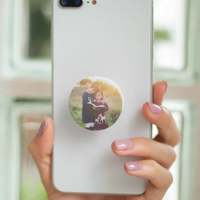 Custom Photo PopSocket Personalized Phone Grip | Zazzle