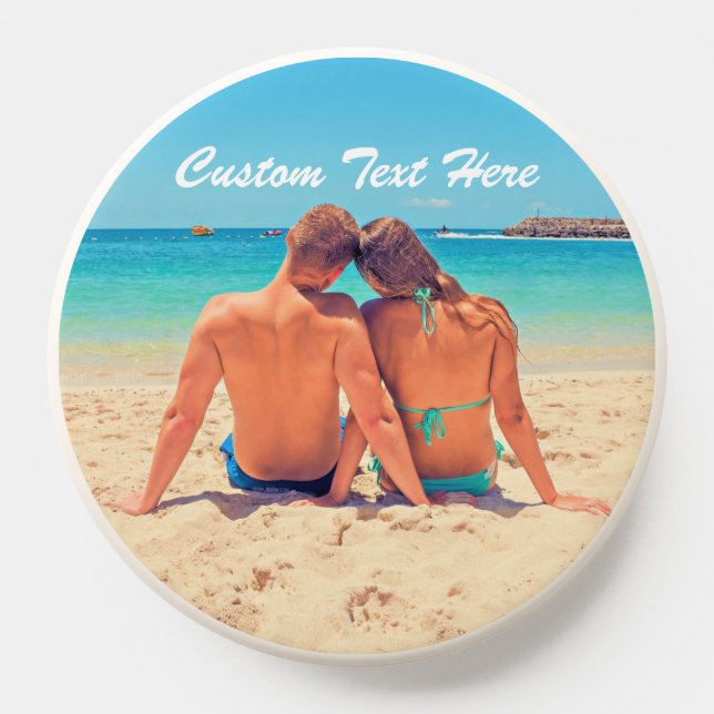 Custom Photo PopSocket with Your Photos and Text (Popsocket)