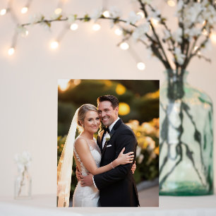 Custom Photo Portrait wedding Foam Board