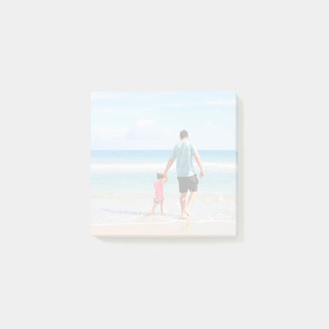 Custom Photo Post-it® Notes Design Your Own Gift (Front)