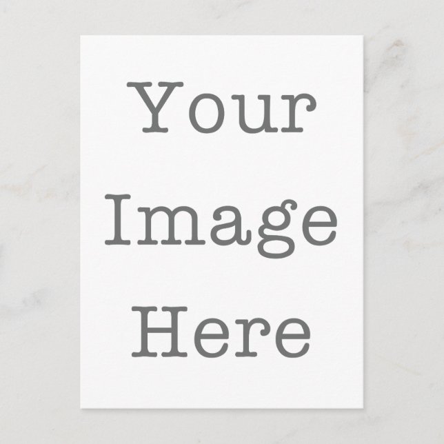 Custom Photo Postcard (Front)