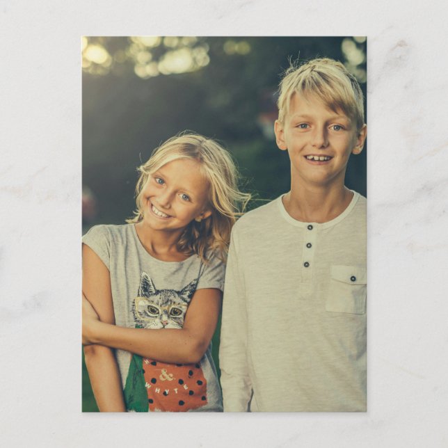 Custom Photo Postcard (Front)