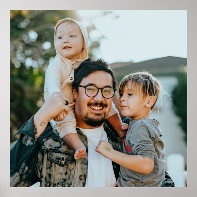 Custom Photo Poster (Front)