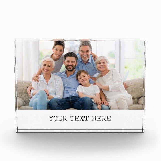  Custom Photo Present Picture Gifts Anniversary (Front)