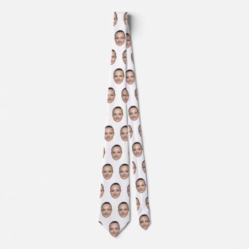 Custom Photo Printed Picture Photo Gift Custom  Neck Tie