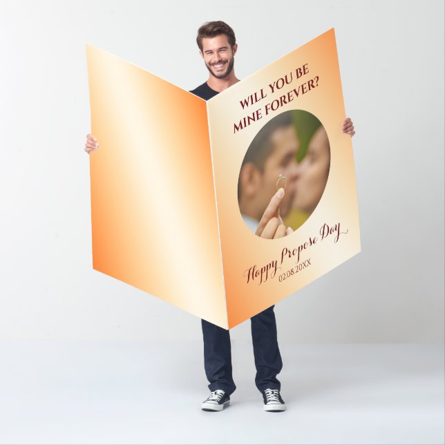 Custom Photo Proposal Card (In Situ)