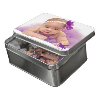 Custom PHOTO/Purple Unicorn Jigsaw Puzzle