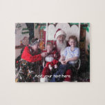 Custom Photo Puzzle<br><div class="desc">Fun custom photo puzzle, ready for your own photograph. Personalize the white text, at the bottom of the puzzle, or just delete the text to leave blank. Great for kids and the family and makes a fun gift idea. Add your pet's photograph or favorite vacation picture to name a few...</div>