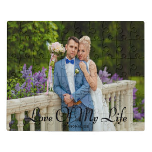 Custom Photo Puzzle For Wedding Or Anniversary