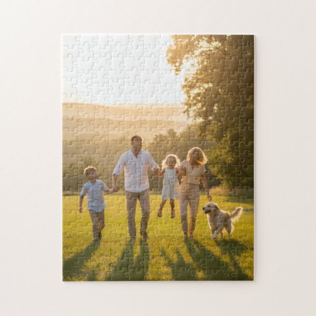 Custom Photo Puzzle - Personalized Anniversary (Vertical)