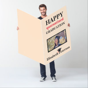 Custom Photo Quarantined Graduate Card