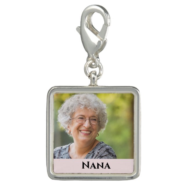 Custom Photo Remberance Wedding Bride Charm (Front)