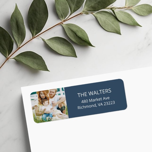Custom Photo Return Address Labels (Creator Uploaded)