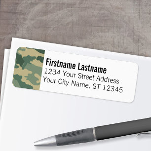Custom Photo Return Address Labels