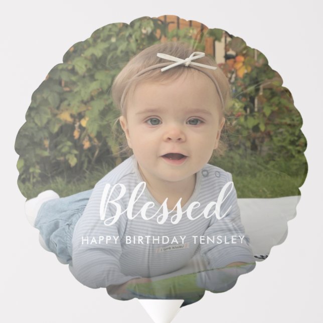 Custom Photo Reversible Balloon (Front)