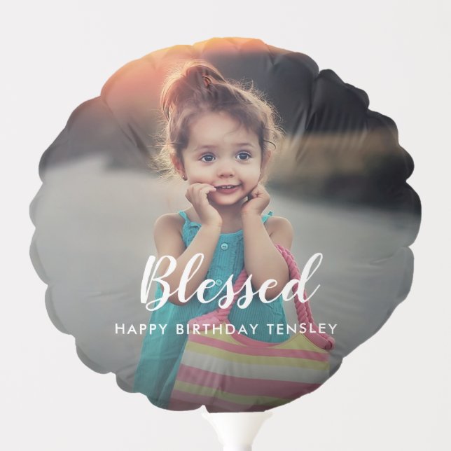 Custom Photo Reversible Balloon (Front)