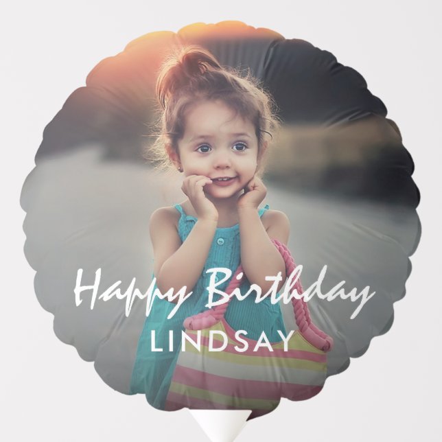 Custom Photo Reversible Balloon (Front)