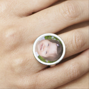 Custom photo ring