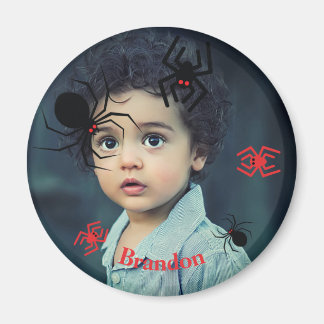 Custom Photo Round Magnet