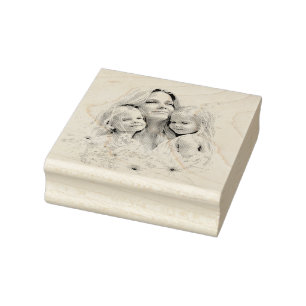 Custom  Photo rubber stamp