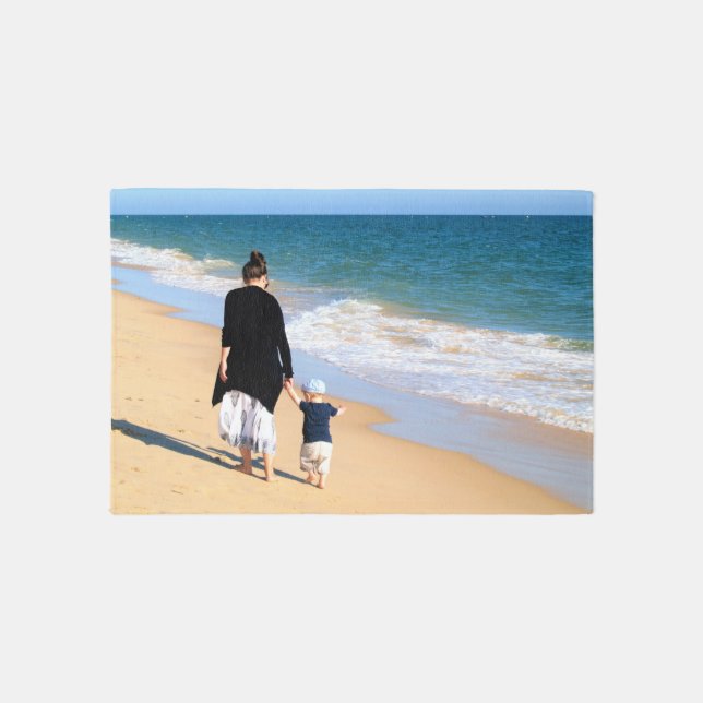 Custom Photo Rug with Your Photos (Front)