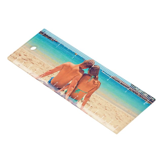 Custom Photo Ruler Unique Your Own Design (Angled)