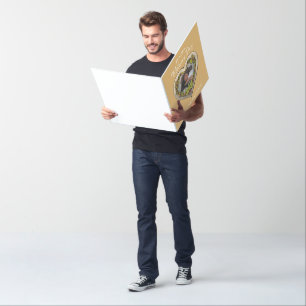 Custom Photo Rustic Heart Gold Mother’s Day Card