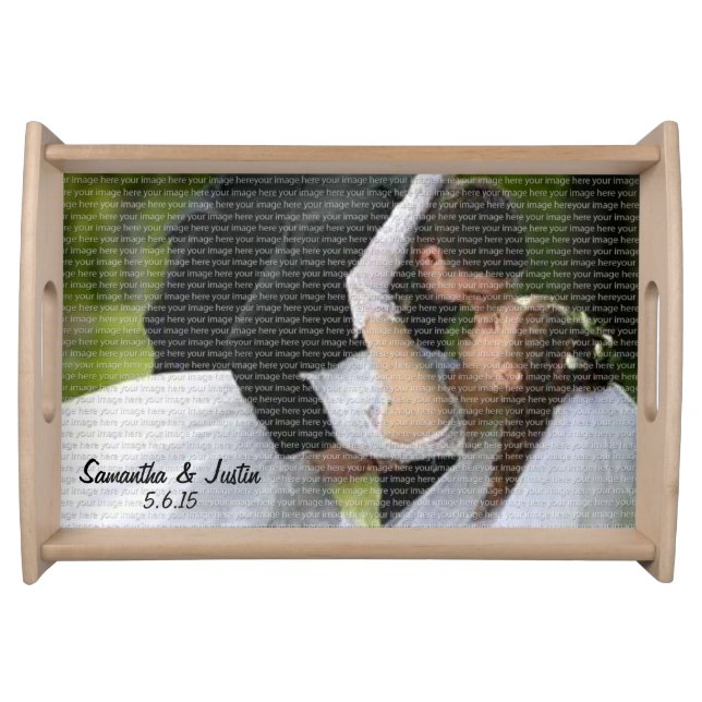 Custom Photo Serving Tray (Front)