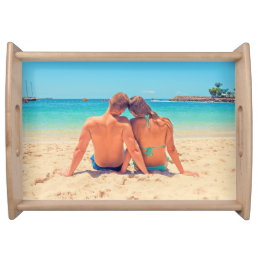Custom Photo Serving Tray - Your Own Design - Love