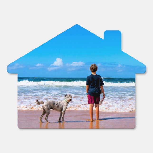 Custom Photo Sign with Your Photos Design (Front)