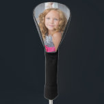 Custom Photo Simple Personalized Golf Head Cover<br><div class="desc">Custom Photo Simple Personalized Golf Head Cover</div>