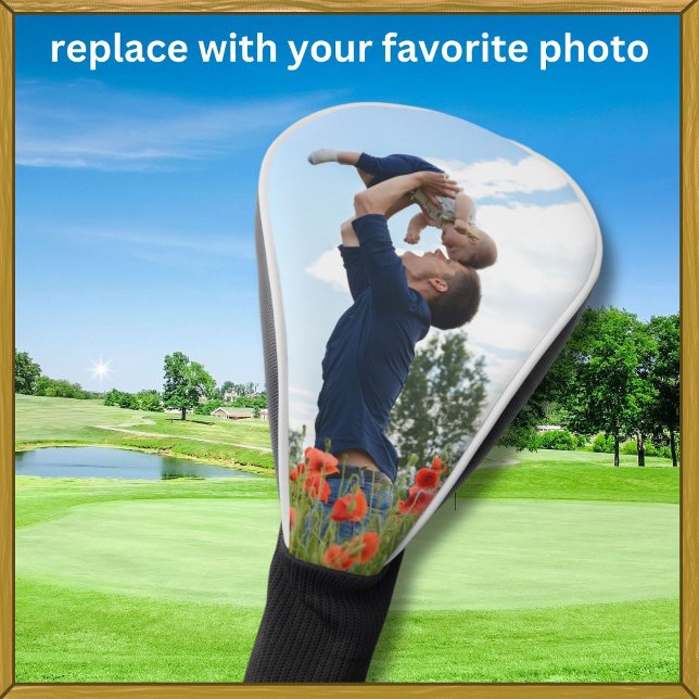 Custom Photo Simple Personalized Golf Head Cover (Creator Uploaded)