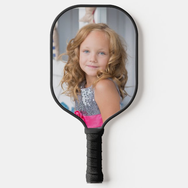 Custom Photo Simple Personalized  Pickleball Paddle (Front)