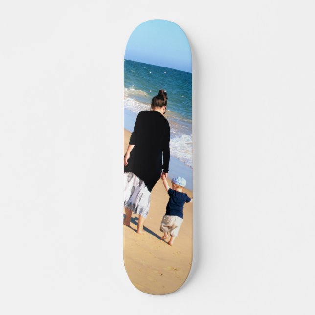 Custom Photo Skateboard Unique Your Own Design (Front)