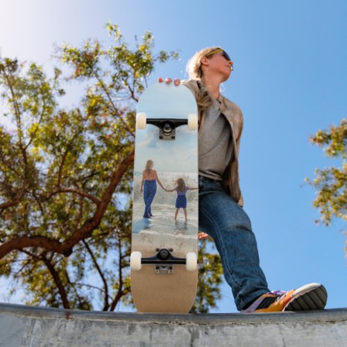 Custom Photo Skateboard with Your Photos Design