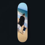 Custom Photo Skateboard with Your Photos Design<br><div class="desc">Custom Photo Scateboard - Your Own Design - Special - Personalized Family / Friends or Personal Gift - Add Your Photo / or Text - Resize and move or remove and add elements / image with customization tool. Choose / add your favorite font / text color ! You can transfer...</div>