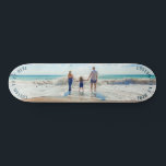 Custom Photo Skateboard Your Photos and Text<br><div class="desc">Custom Photo and Text Skateboards - Unique Your Own Design Personalized Family / Friends or Personal Skateboard Gift - Add Your Photo / Text / more - Resize and move or remove and add elements / image with Customization tool ! Choose font / size / color ! Good Luck -...</div>