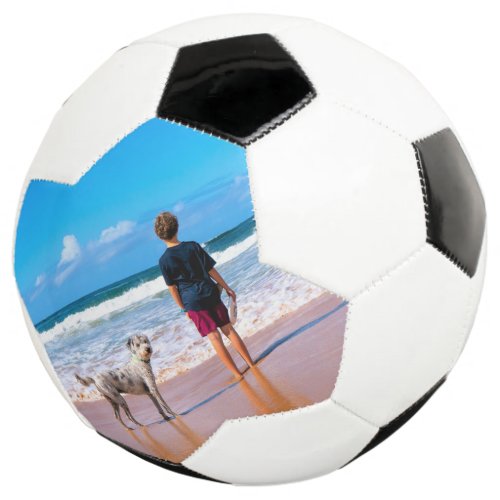 Custom Photo Soccer Ball Gift with Your Photos