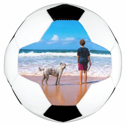 Custom Photo Soccer Ball Your Photos with Pets