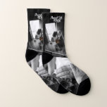 Custom Photo Socks- Gift Ideas Newlyweds Socks<br><div class="desc">Personalized socks with pictures of the newlyweds are great gifts for Christmas, an anniversary or a belated wedding gift. Custom socks with pictures of them for a fun wedding gift, family photo day, or any special occasion. Custom photo socks are fun for a newly married couple. Use wedding photos to...</div>