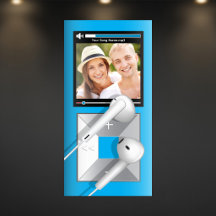 Custom Photo & Song Name MP3 Player