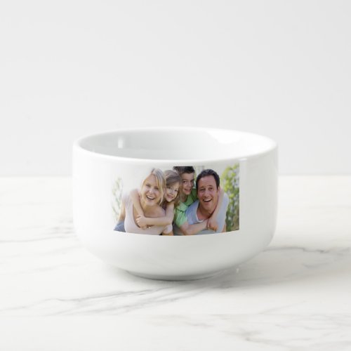 Custom Photo Soup Mug