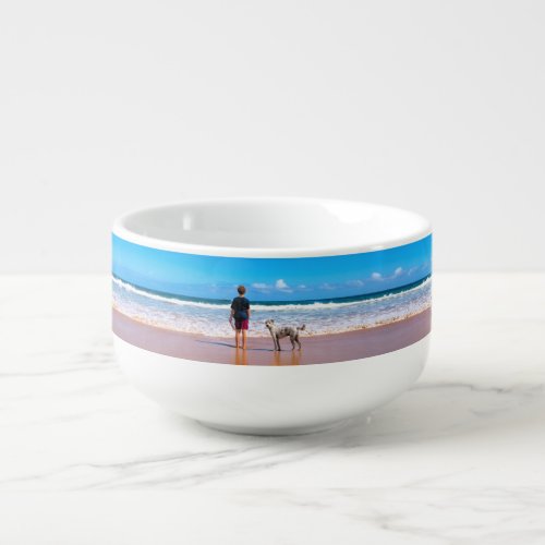 Custom Photo Soup Mug Your Favorite Photos Design