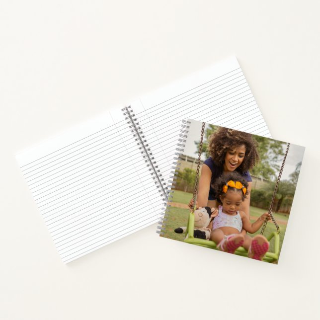 Custom Photo Spiral Notebook (Inside)