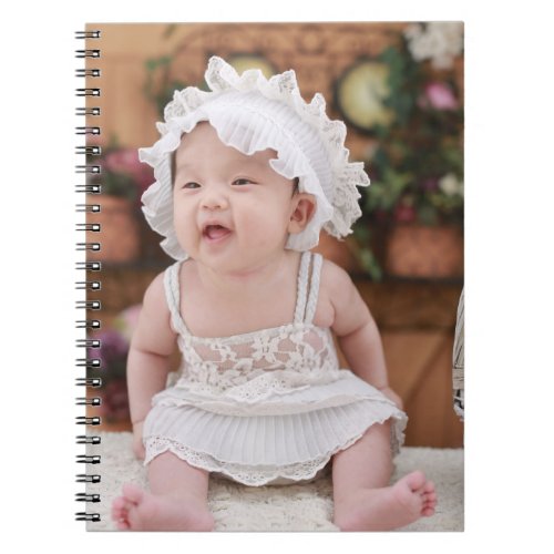 Custom Photo Spiral Photo Notebook