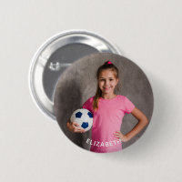 Custom Photo Sports Button