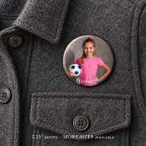 Custom Photo Sports  Button