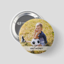 Custom Photo Sports  Button